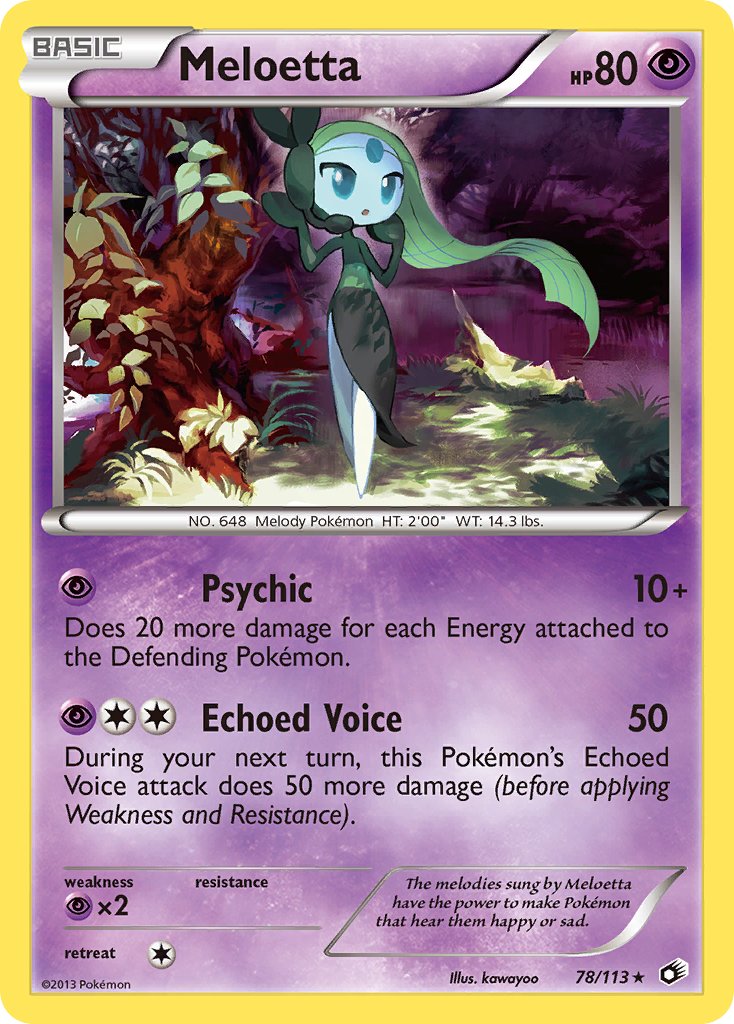 Meloetta | Legendary Treasures 078/113