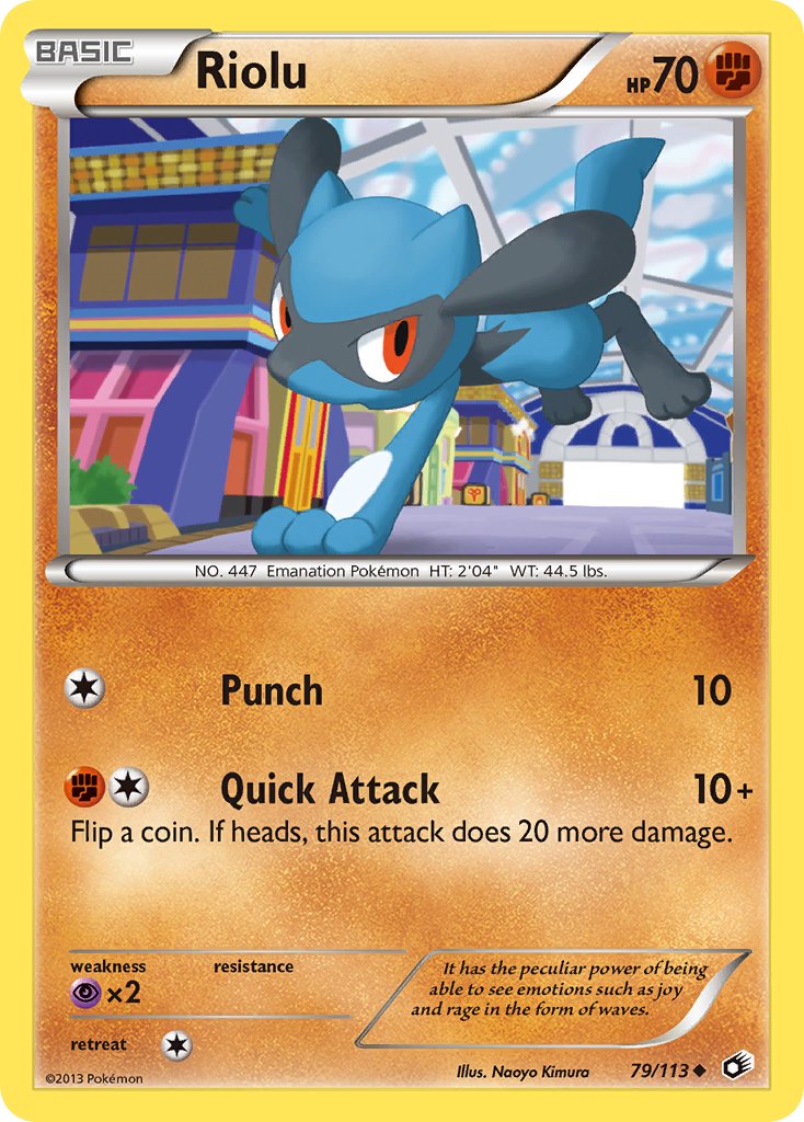 Riolu | Legendary Treasures 079/113