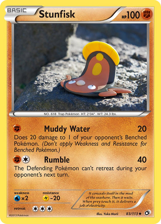 Stunfisk | Legendary Treasures 083/113