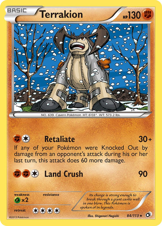 Terrakion | Legendary Treasures 084/113