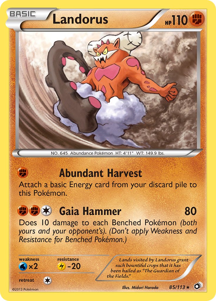 Landorus | Legendary Treasures 085/113