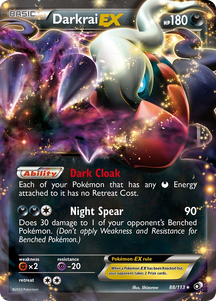 Darkrai EX | Legendary Treasures 088/113