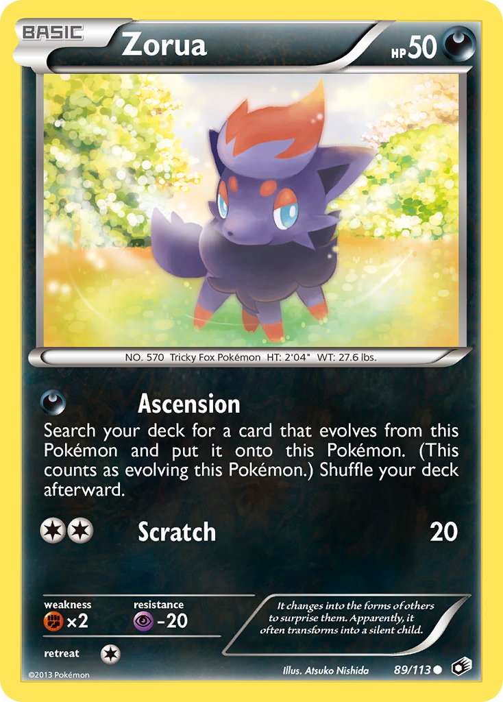 Zorua | Legendary Treasures 089/113