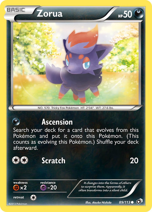 Zorua | Legendary Treasures 089/113