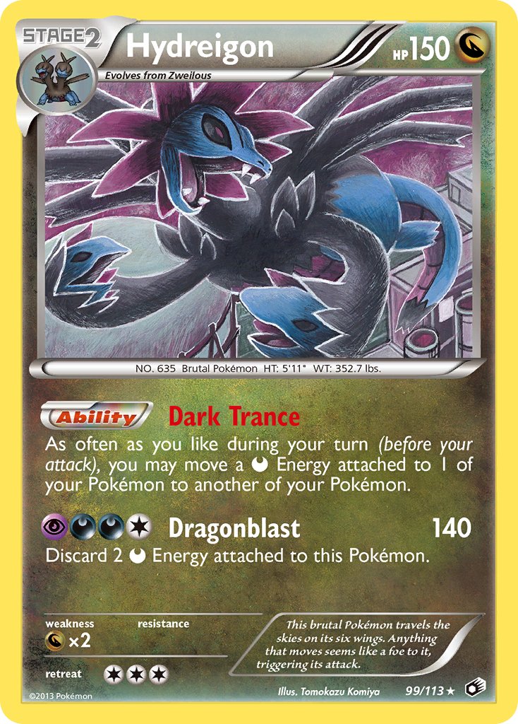 Hydreigon | Legendary Treasures 099/113