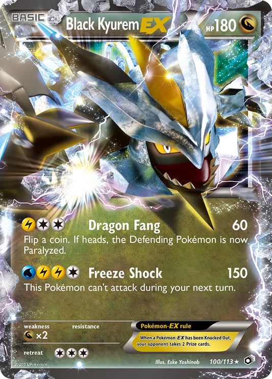 Black Kyurem EX | Legendary Treasures 100/113
