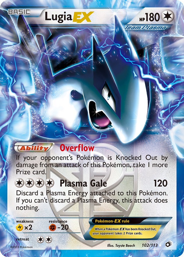 Lugia EX | Legendary Treasures 102/113