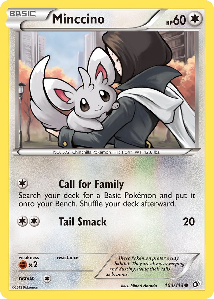 Minccino | Legendary Treasures 104/113