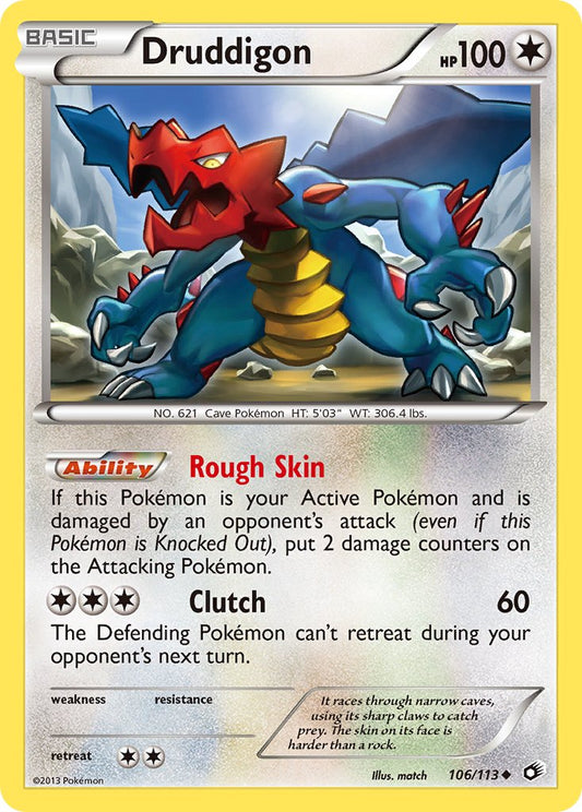 Druddigon | Legendary Treasures 106/113
