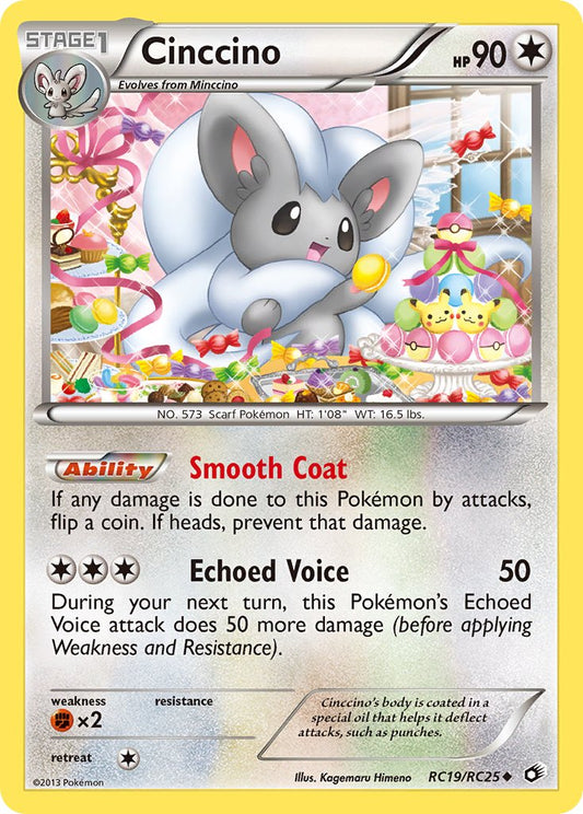 Cinccino | Legendary Treasures RC19/RC25