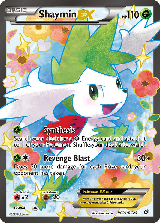 Shaymin EX | Legendary Treasures RC21/RC25