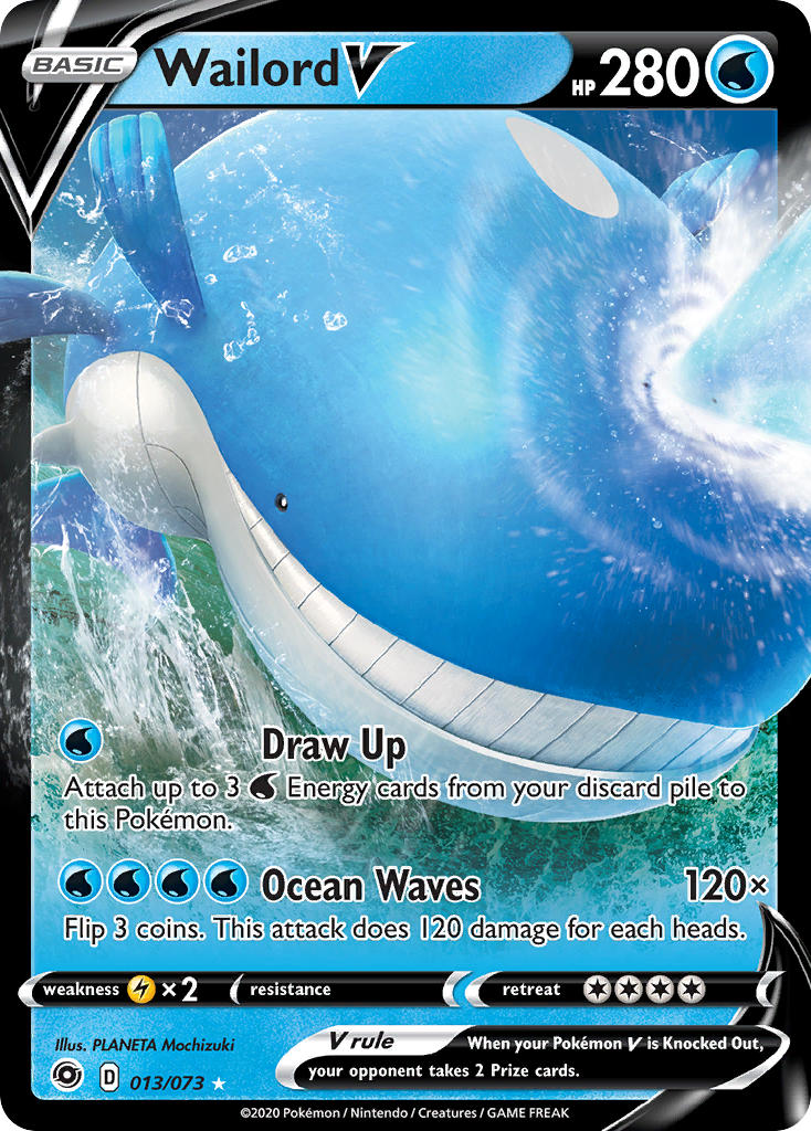 Wailord V | Champions Path 013/073
