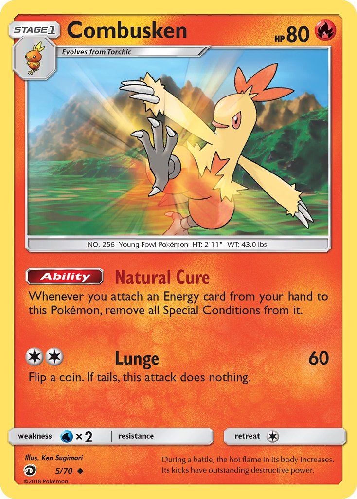 Combusken | Dragon Majesty 5/70
