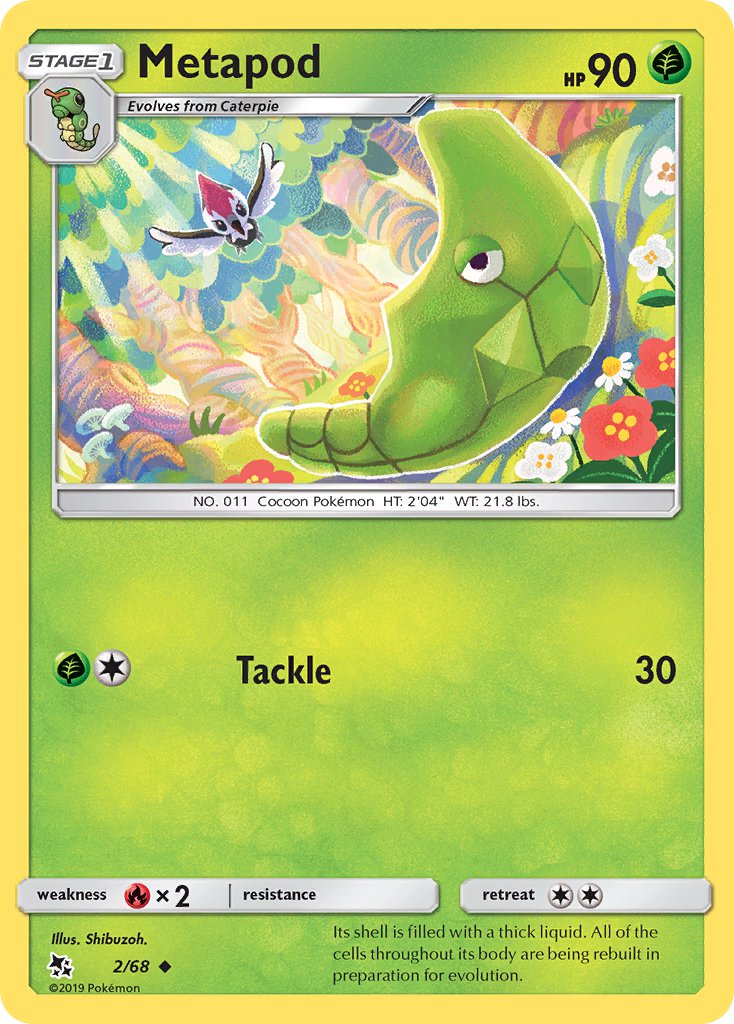 Metapod | Hidden Fates 2/68
