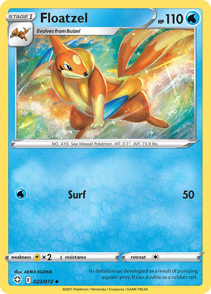 Floatzel | Shining Fates 023/72
