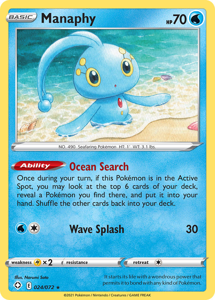 Manaphy | Shining Fates 024/72