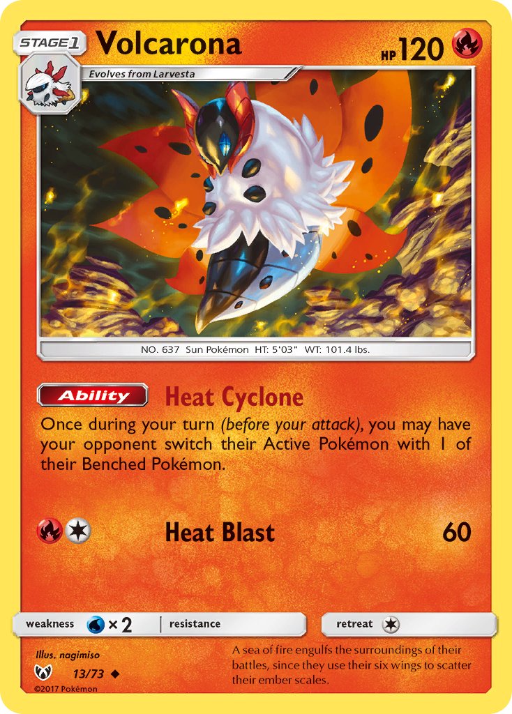 Volcarona | Shining Legends 13/73