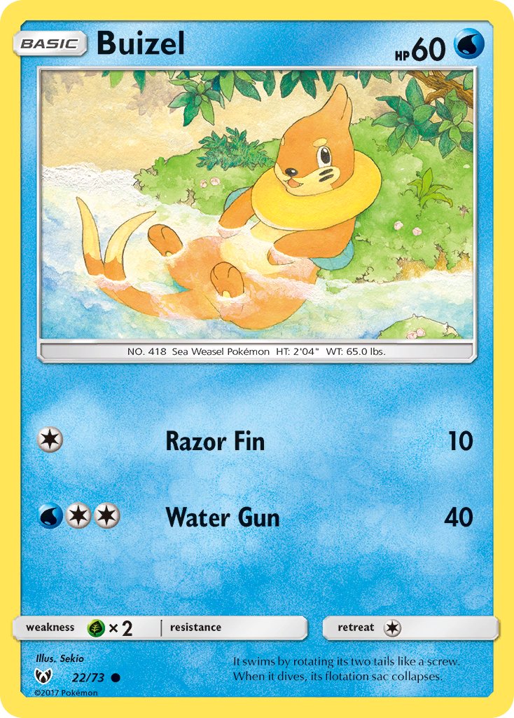 Buizel | Shining Legends 22/73