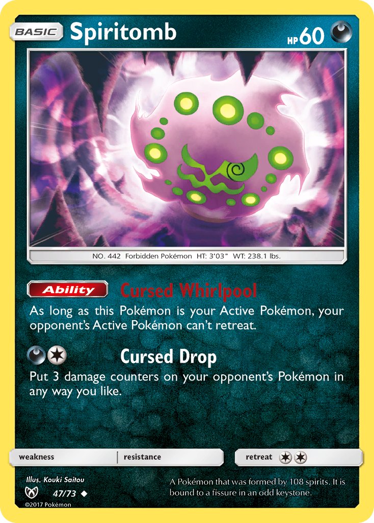 Spiritomb | Shining Legends 47/73