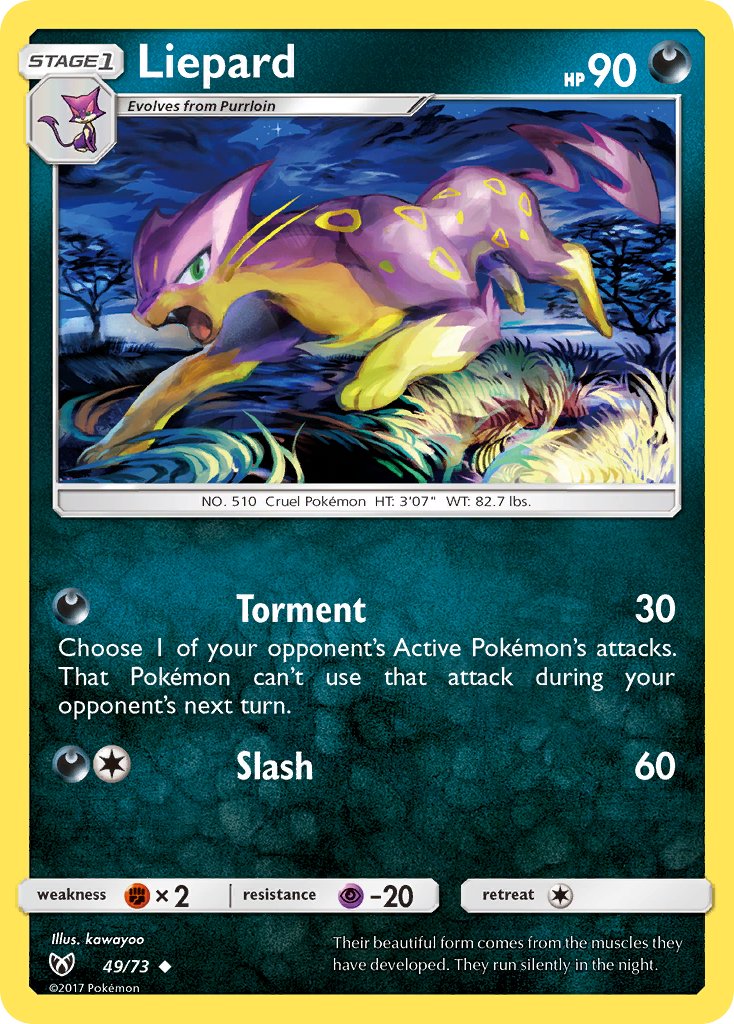 Liepard | Shining Legends 49/73
