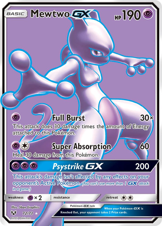 Mewtwo GX | Shining Legends 72/73