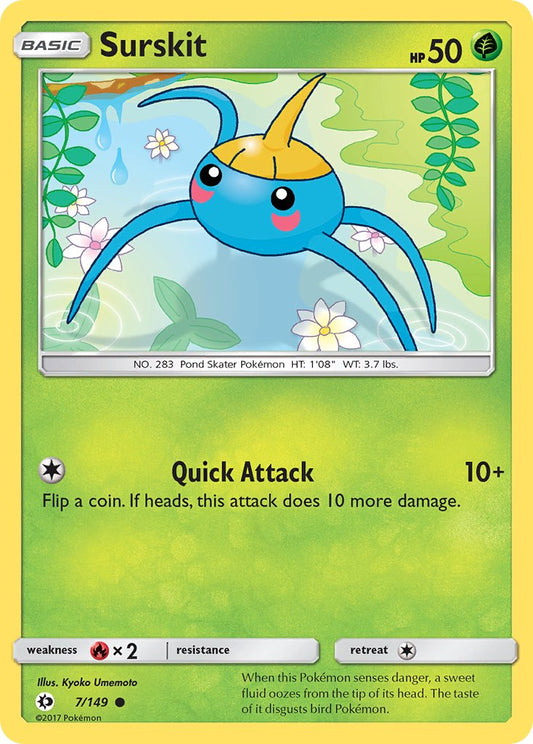 Surskit | Sun & Moon Base Set 007/149