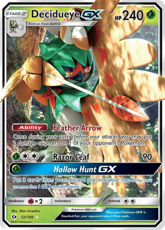 Decidueye GX | Sun & Moon Base Set 012/149