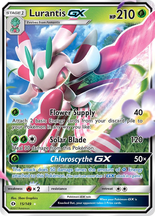 Lurantis GX | Sun & Moon Base Set 015/149