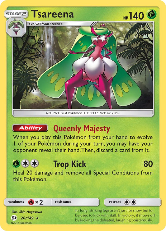 Tsareena | Sun & Moon Base Set 020/149