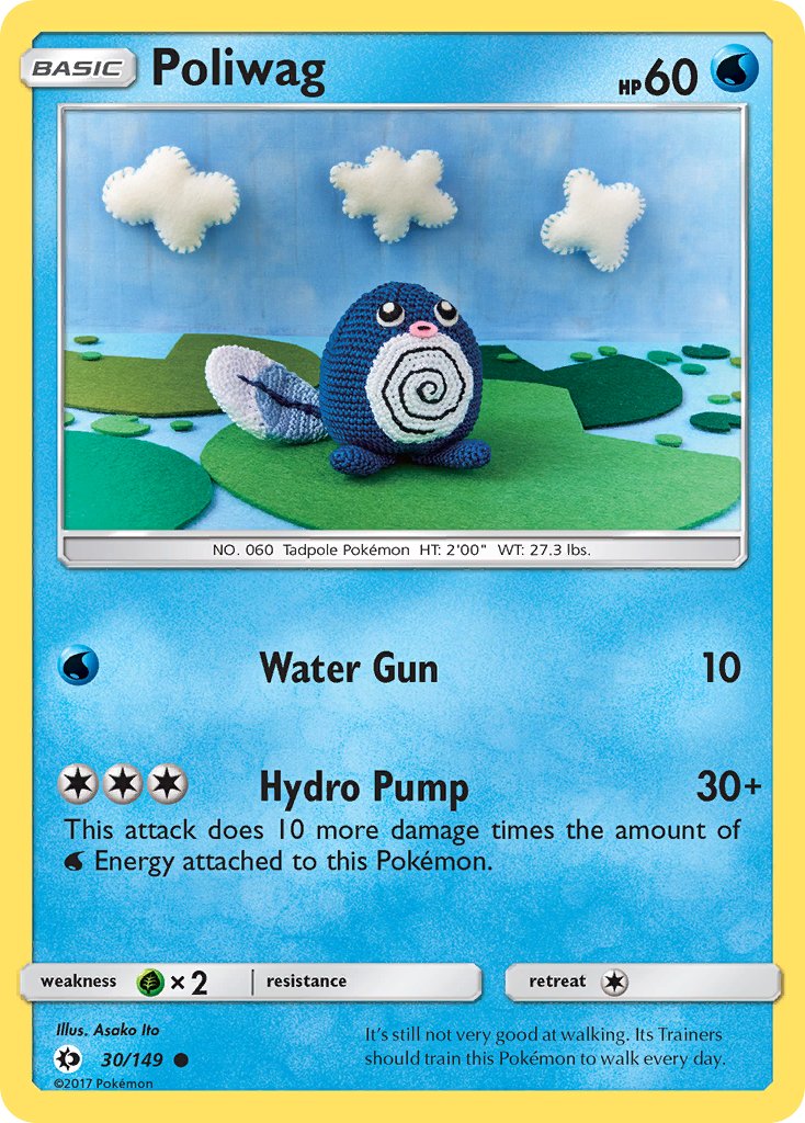 Poliwag | Sun & Moon Base Set 030/149