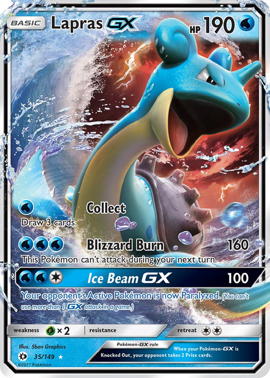 Lapras GX | Sun & Moon Base Set 035/149