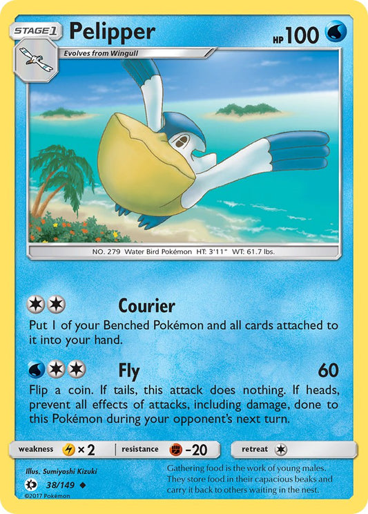 Pelipper | Sun & Moon Base Set 038/149