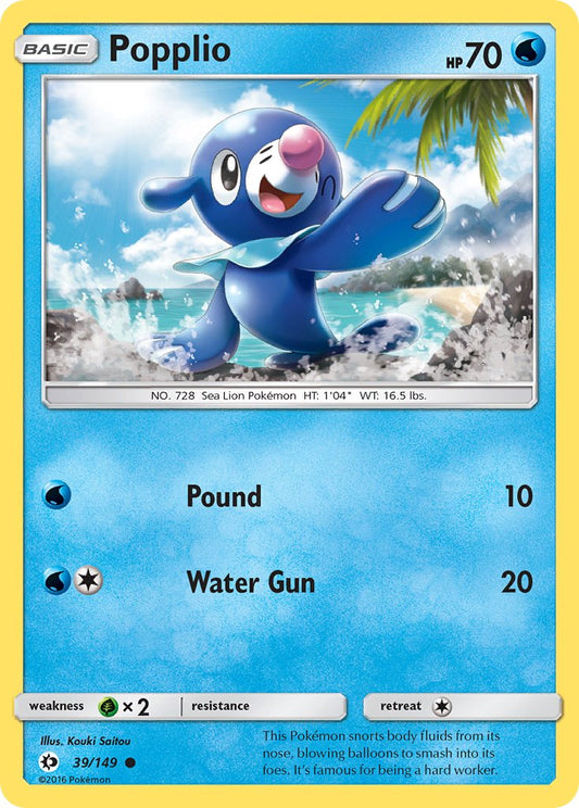 Popplio | Sun & Moon Base Set 039/149