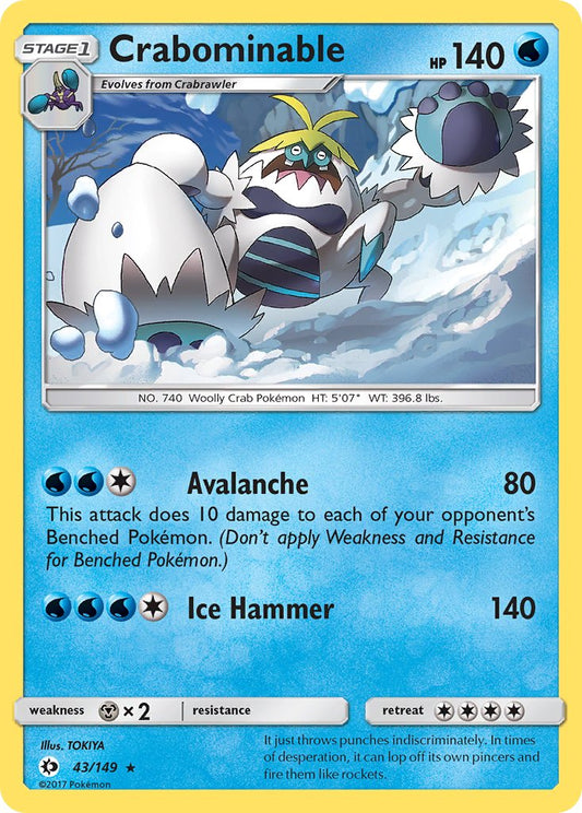 Crabominable | Sun & Moon Base Set 043/149