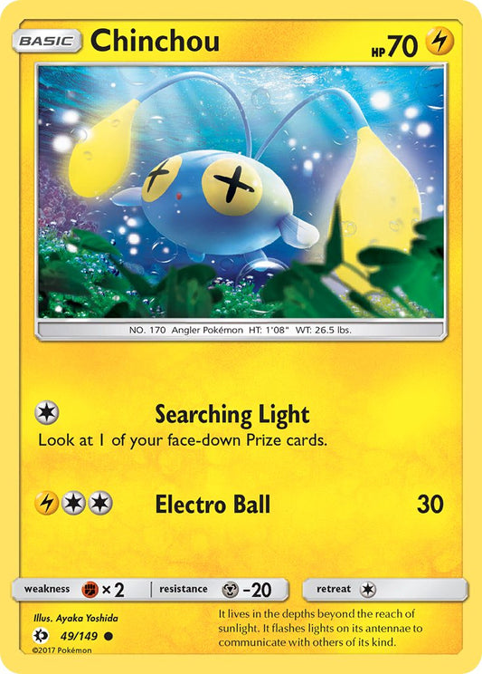 Chinchou | Sun & Moon Base Set 049/149