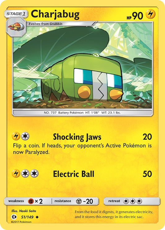Charjabug | Sun & Moon Base Set 051/149