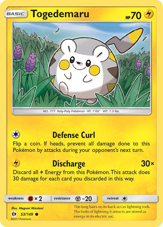 Togedemaru | Sun & Moon Base Set 053/149