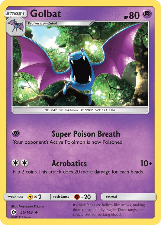 Golbat | Sun & Moon Base Set 055/149