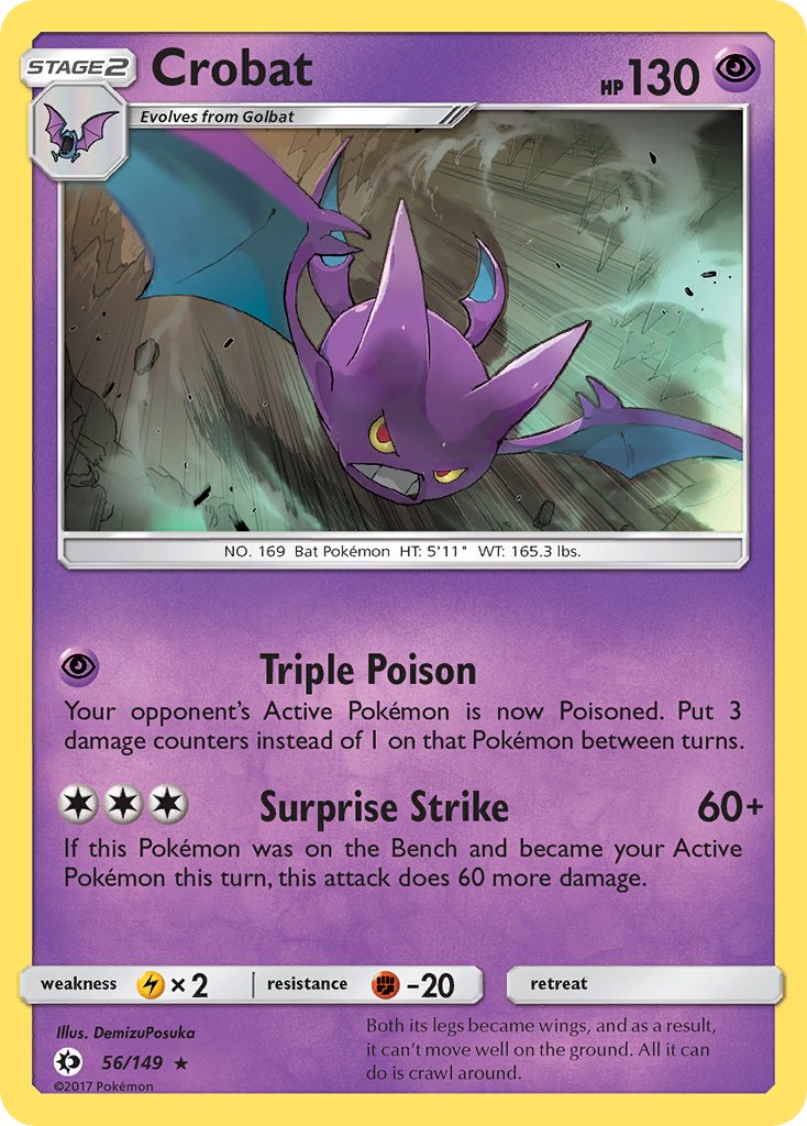 Crobat | Sun & Moon Base Set 056/149