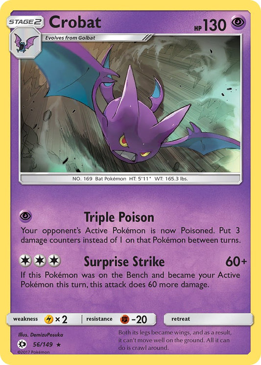 Crobat | Sun & Moon Base Set 056/149