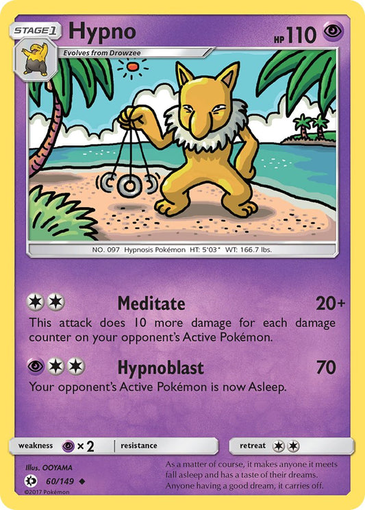 Hypno | Sun & Moon Base Set 060/149