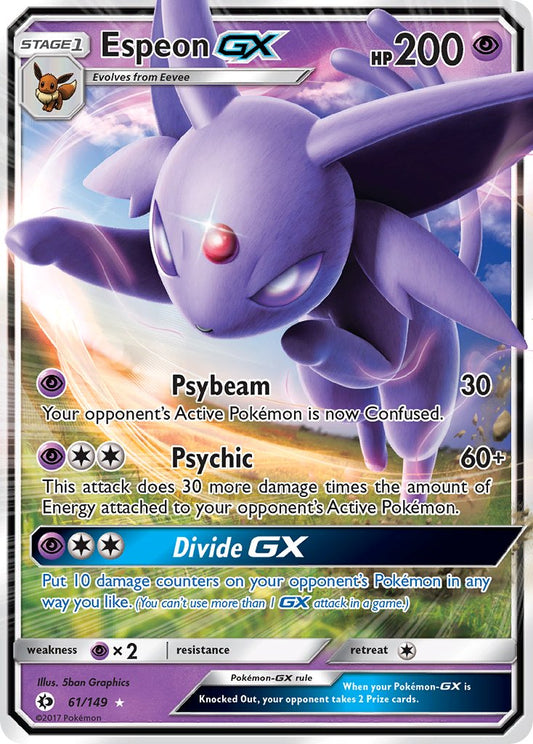 Espeon GX | Sun & Moon Base Set 061/149