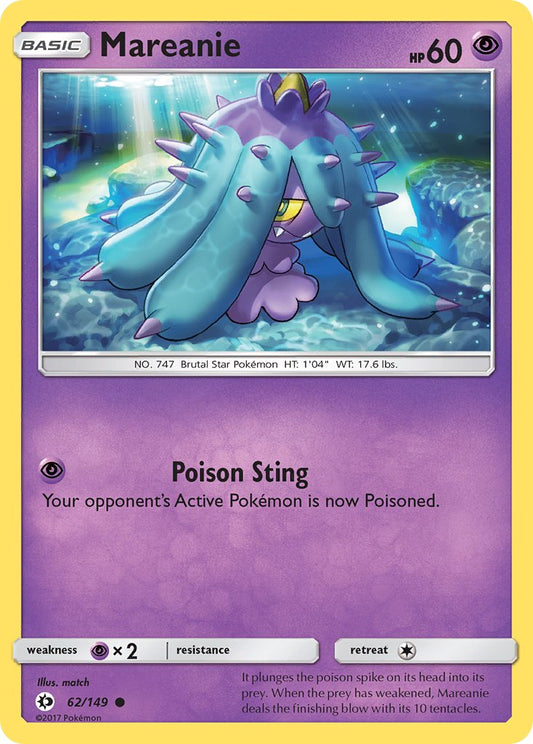 Mareanie | Sun & Moon Base Set 062/149