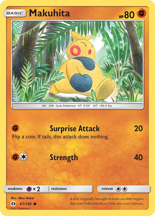 Makuhita | Sun & Moon Base Set 067/149