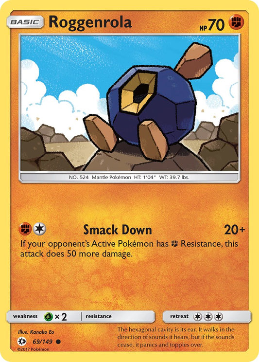 Roggenrola | Sun & Moon Base Set 069/149