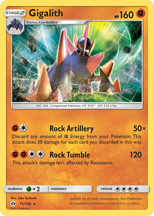 Gigalith | Sun & Moon Base Set 071/149