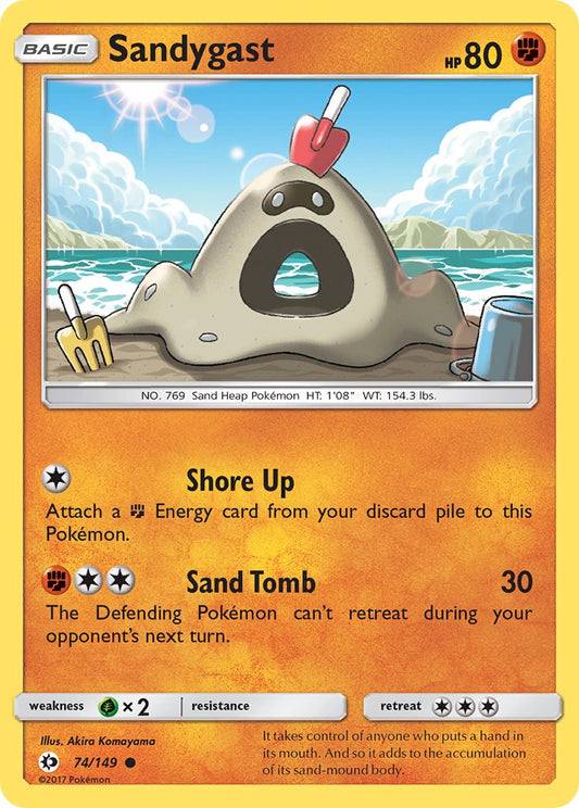 Sandygast | Sun & Moon Base Set 074/149