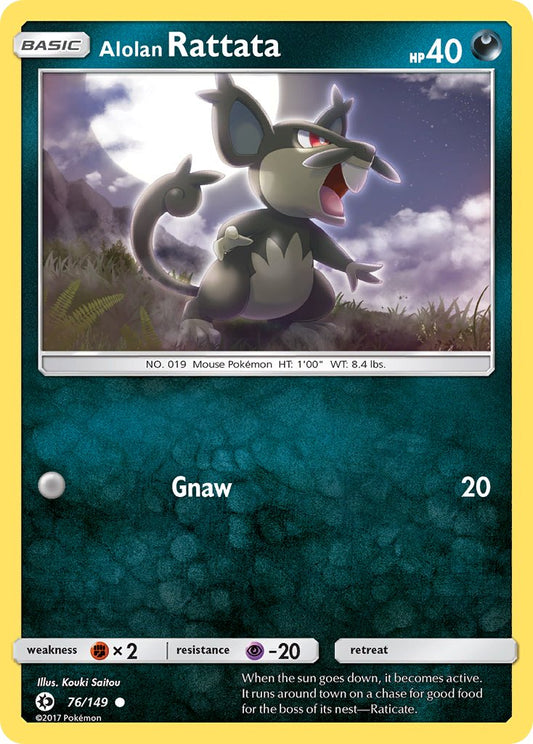 Alolan Rattata | Sun & Moon Base Set 076/149
