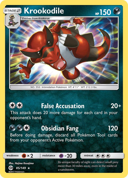 Krookodile | Sun & Moon Base Set 085/149