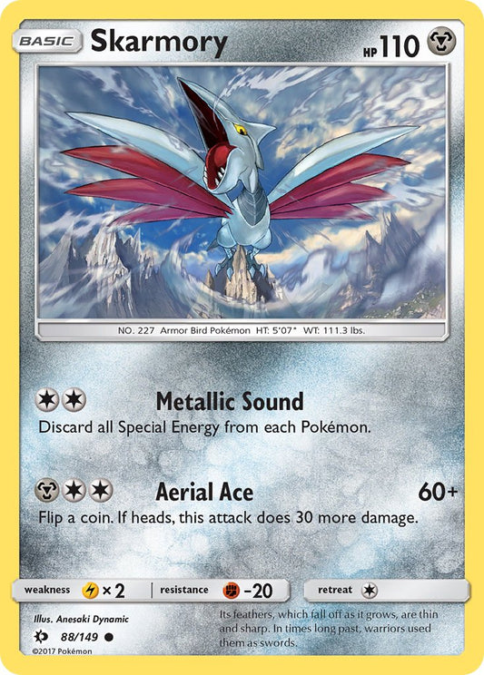 Skarmory | Sun & Moon Base Set 088/149